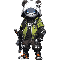 Pack Panda Badass